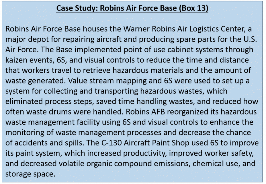 Case Study: Robins Air Force Base (Box 13)