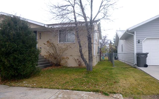 Image of transformed residential yard following cleanup work in Helena, MT