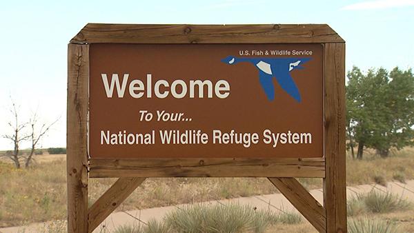 Welcome to Your National Wildlife Refuge System sign