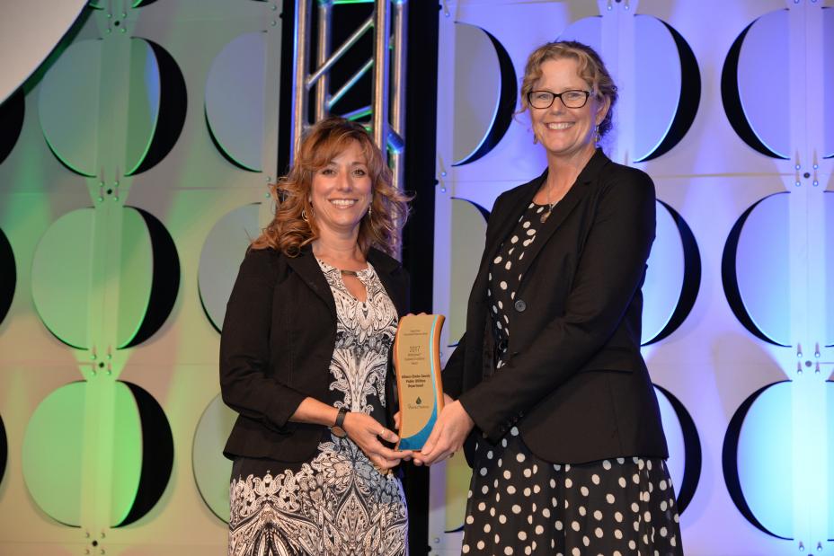 Sustained Excellence Award winner, Athens-Clarke County Public Utilities Department