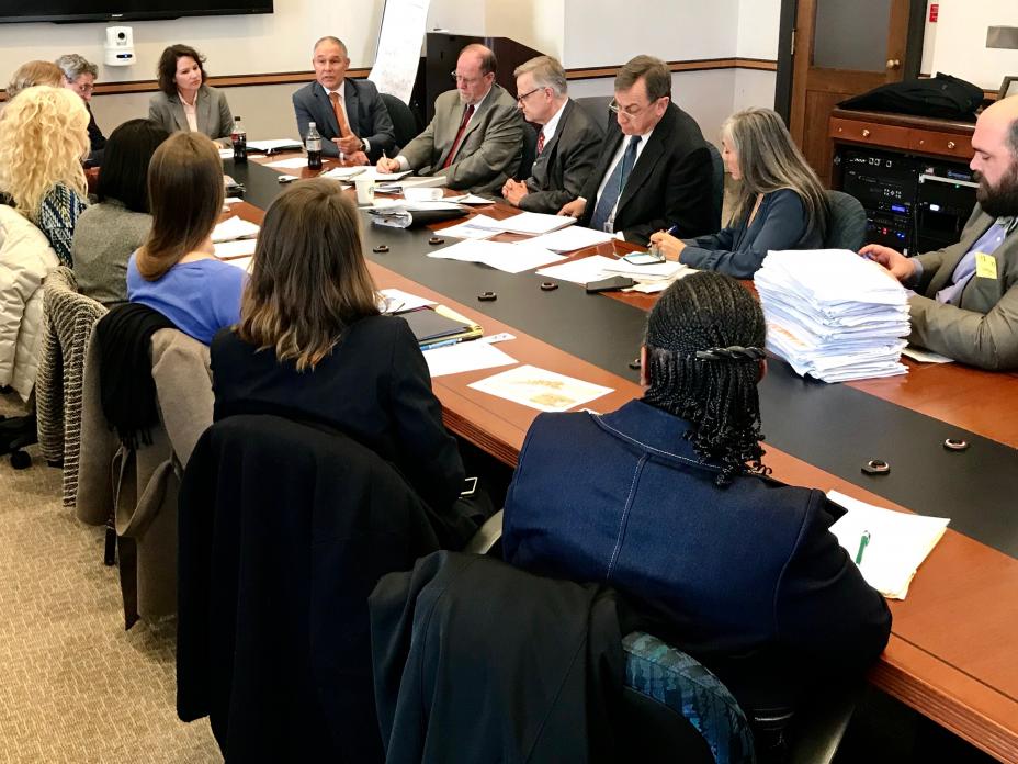 EPA senior leaders meet with Center for Health, Environment, and Justice and other groups