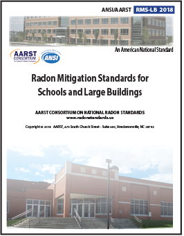 Image of Radon Mitigation Standards for Schools and Large Buildings 