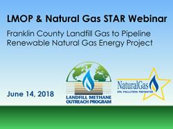 LMOP and Natural Gas STAR webinar