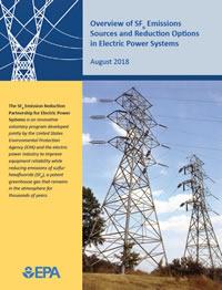 Overview of SF6 Emissions Sources and Reduction Options in Electric Power Systems cover
