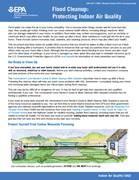 Cover to Factsheet Avoiding Indoor Air Quality Problems During Flood Cleanup