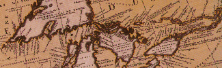 Image of old Great Lakes map