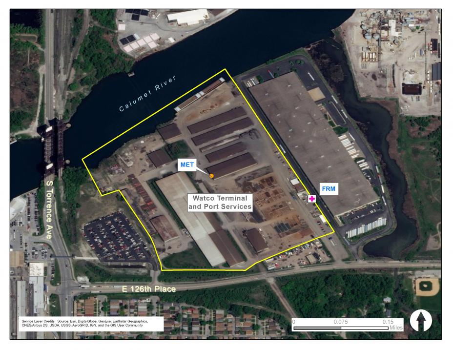 Watco Terminal and Port Services aerial image