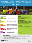 Air Quality Flag Program for Schools (Poster)