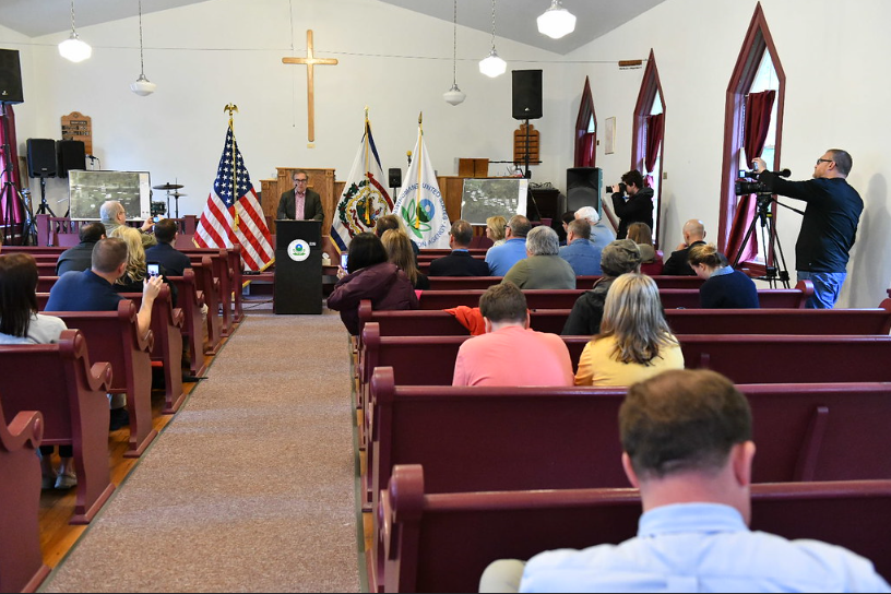 EPA Administrator Wheeler in Minden, WV, May 13, 2019