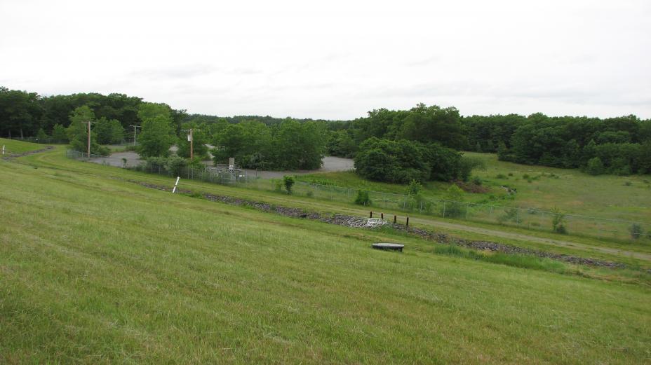 Vacant land at the site before redevelopment