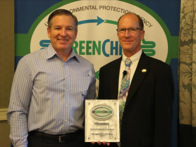 HillPhoenix earns the Store Certification Excellence recognition.