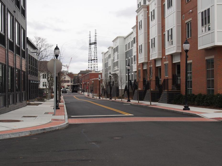 Day Street and Raymond Street After – Contributed by the Norwalk Housing Authority