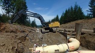 Willamette Water Supply System Pipeline Construction