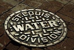 Image of St. Louis sewer cover