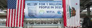 Image of WIFIA funded construction sign