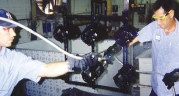 Photo of electroplating operations