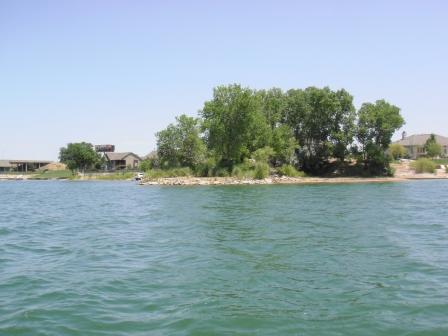 Photo of a lake in the Southern Plains ecoregion that was sampled during the National Lakes Assessment 2012