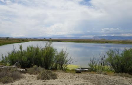 Photo of a lake in the Xeric ecoregion that was sampled during the National Lakes Assessment 2012