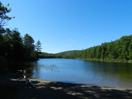 Example of a natural lake - Lake Wood, Maine. Photo: Hilary Snook, EPA Region 1.