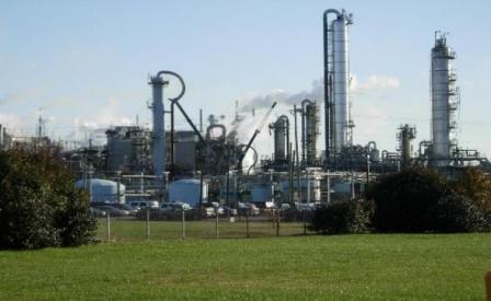 Honeywell Resins and Chemicals LLC plant in Hopewell