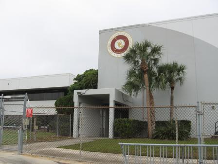 A Florida Institute of Technology building on the Harris Corp (Palm Bay Plant) Superfund site