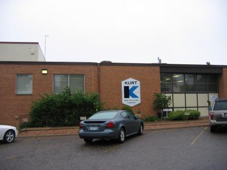 Entrance to Kurt Manufacturing Plant on the site