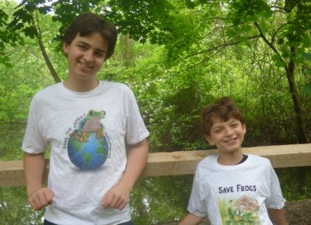 Devin and Roldan, 2016 Presidential Environmental Youth Award Winners