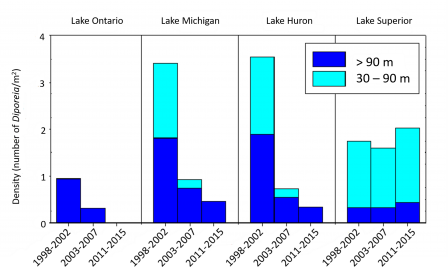 Diporeia Trends in the Great Lakes