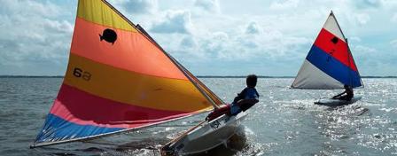 Sailboats on Cheney Lake