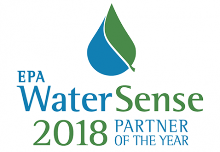 Logo for 2018 WaterSense Partner of the Year