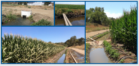 Images of irrigation infrastructure