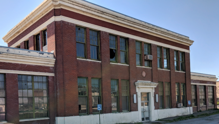 Brick two story building