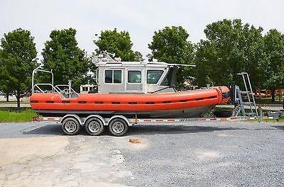 Figure 1. USCG decommissioned 25 foot Response Boat Small I. 
