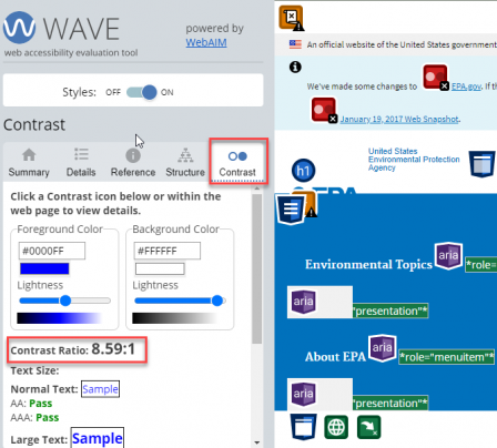 screenshot of wave tool