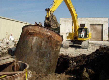 image of Armour Road Site mixing vat