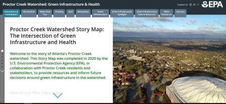 Click to launch the Proctor Creek Story Map
