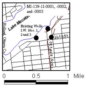 Map of MI-139-1I-0001 and of MI-139-1I-0003