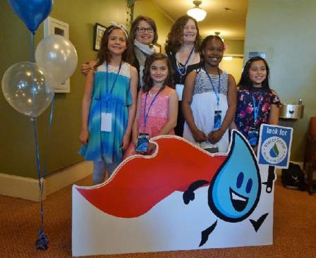 Kids at a WaterSense event.
