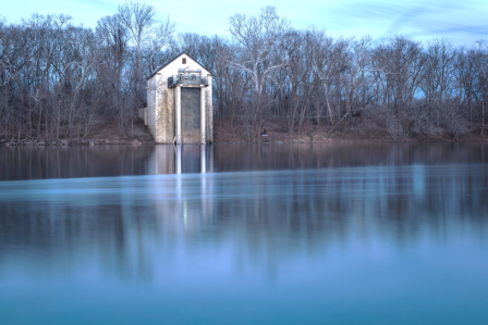 Source water intake for drinking water treatment, Potomac River Fredrick City County
