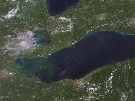Lake Erie harmful algal bloom