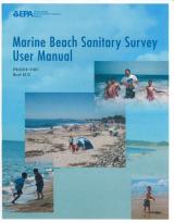 Photo cover for marine beach sanitary survey user manual