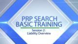 Cover page image for session 2 video training course on PRP searches