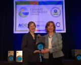 Beth Craig, US EPA, with Nancy Kitsos, Raytheon Company