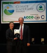 Beth Craig, US EPA, with Jay Bruns, The Hartford