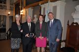 Lifetime Award Winner Former Medford Massachusetts Mayor Michael McGlynn with Current Medford Mayor Stephanie Burke