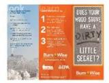 image of brochure asking if your wood stove has a dirty little secret