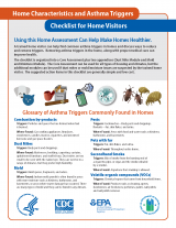 Cover to Asthma Home Environment Checklist
