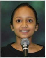 Image of Madhalasa I., Winner of the President's Environmental Youth Award