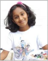 Image of Asvini T., Winner of the President's Environmental Youth Award