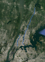 Bronx River Watershed Aerial View